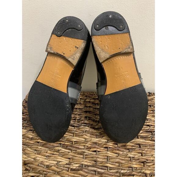 Gucci vintage men shoes black with grey detail 6.5 Eu 7.5 USA - Picture 10 of 12